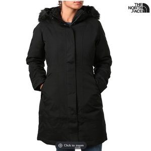 North Face Women’s Arctic Parka Jacket - XS -black